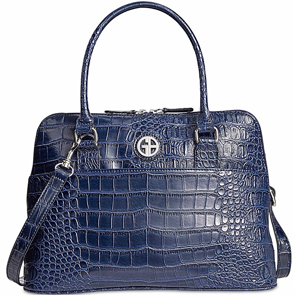 Giani Bernini Crocodile Dome Satchel